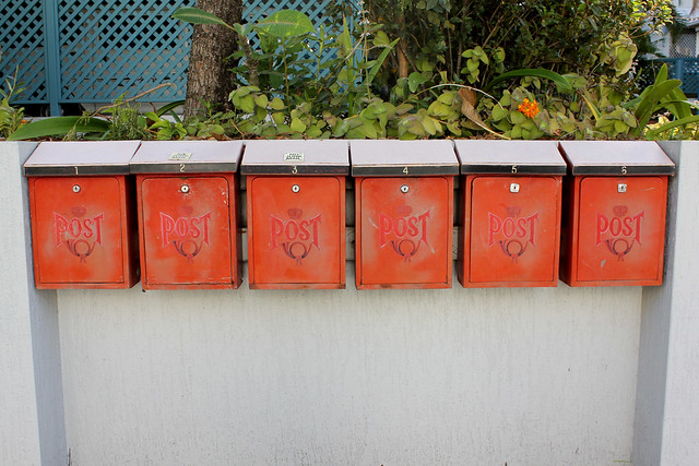 Post boxes