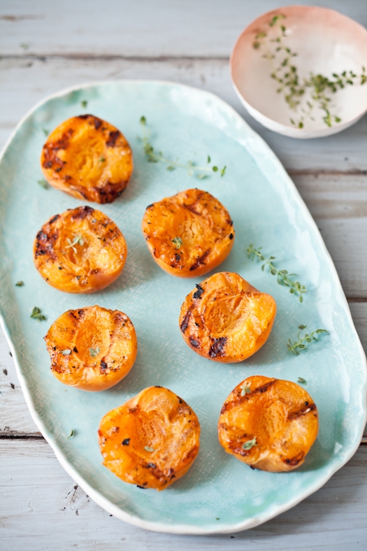 Grilled Apricots