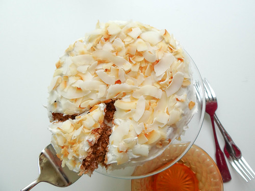spiced coconut cake