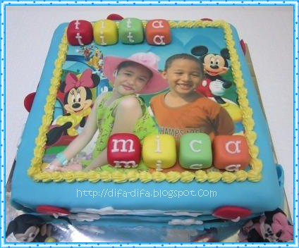 Disney Cake for Tita n Mica by DiFa Cakes