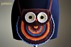 Crochet Owl Purse - Pattern