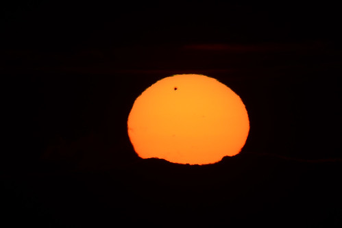 Venus and the fat old sun!