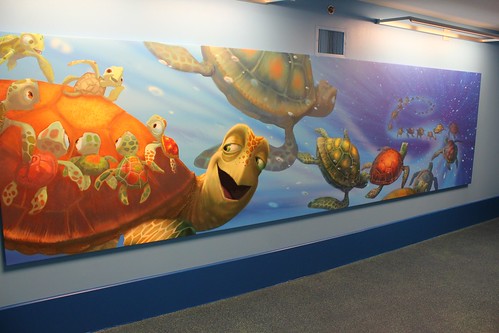 Finding Nemo hallway at Disney's Art of Animation Resort