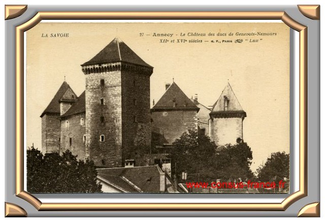 ANNECY Le Château des ducs de Genevois-Nemours Chateau-70-150