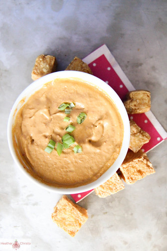 Crispy Tofu with Coconut Dipping Sauce