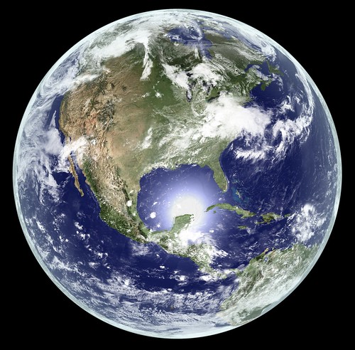 Earth - Global Elevation Model with Satellite Imagery (Version 2)