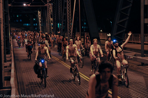 2012 World Naked Bike Ride - Portland-9