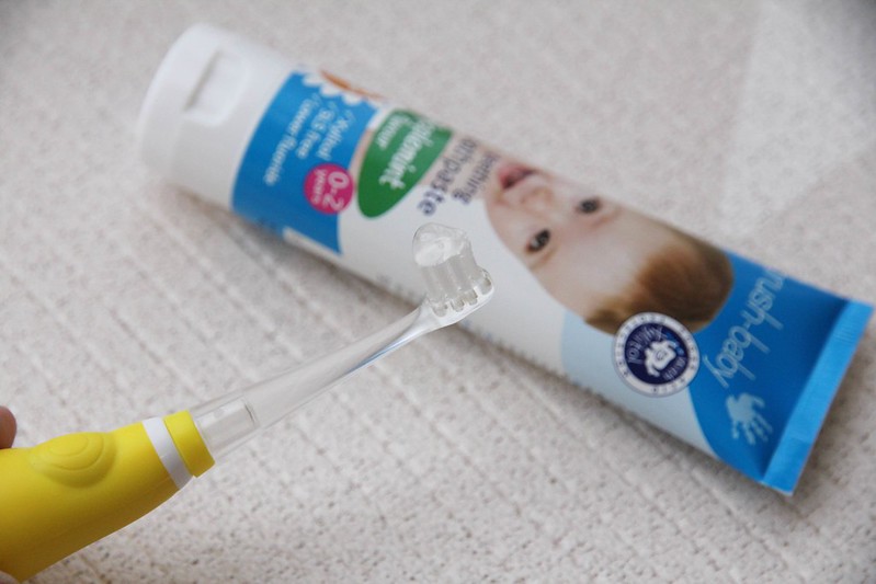 英國brush-baby嬰幼兒聲波電動牙刷(0-3歲)
