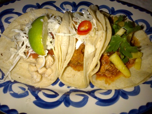 A Trio of Tacos at Chavela's Brooklyn