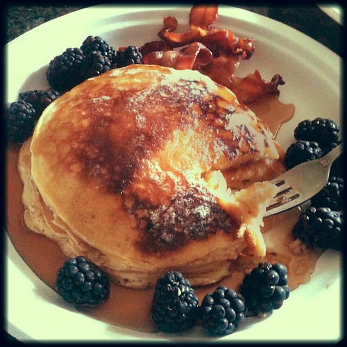 My daughter made me pancakes for Mother's Day :)
