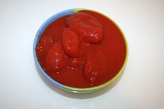 06 - Zutat geschälte Tomaten / Ingredient peeled tomatoes