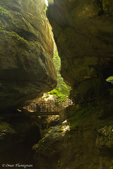 Grotte verdi di Pradis. The Green cave of Pradis.