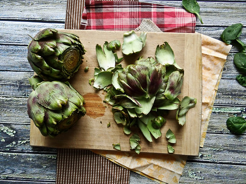 artichoke + spinach pesto