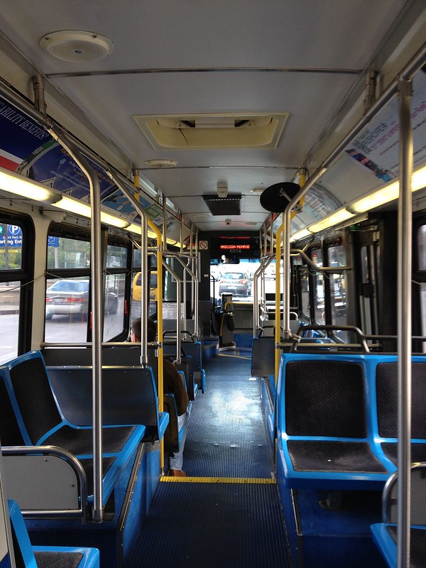 CTA - empty bus