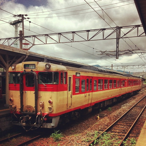 長崎から電車に乗って上熊本へ