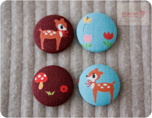 Little deer button