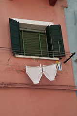 Washing Day in Burano