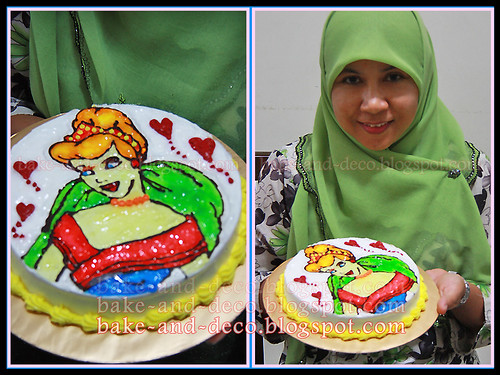 Drawing on Buttercream ~ 24 April 2012