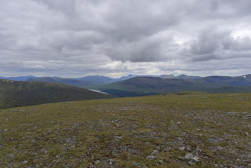 The Mamores beyond Loch Ossian