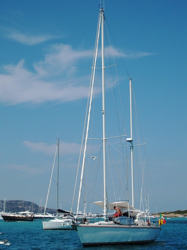 Sailing on the Mediterranean Sea, Bonifacio, Corsica