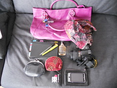 The contents of my bag.