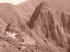 Machu Picchu ~ Black & White/Sepia ~ South America