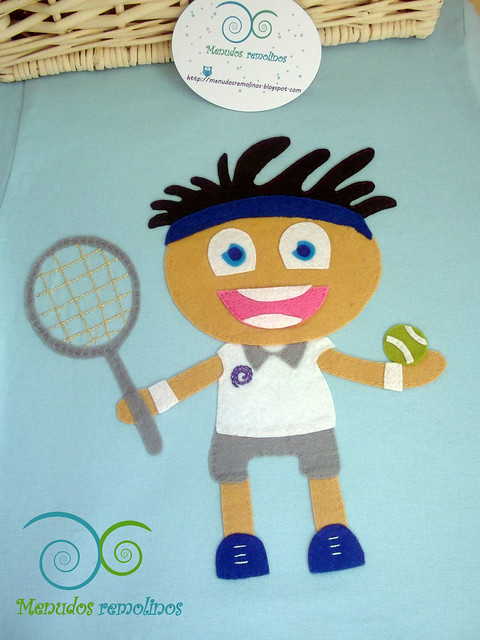 Camiseta personalizada Tenis Niño