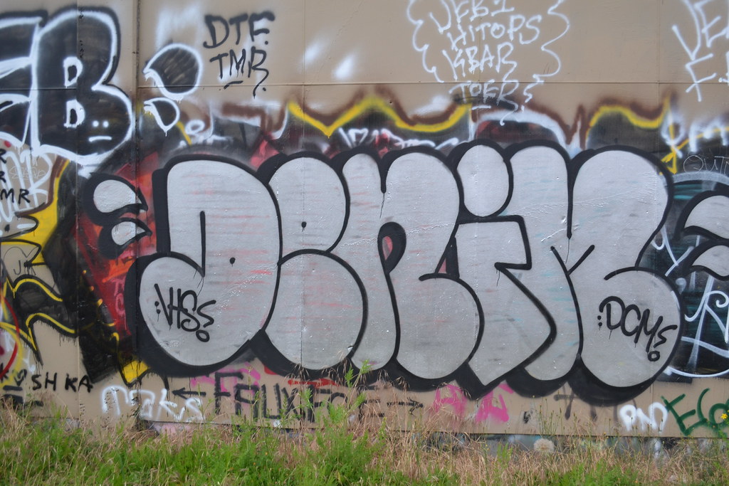 DENIM, Street Art, Graffiti, Portland, the yard