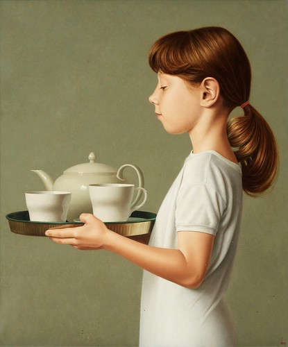 David Denby - Tea Time [1991] by Gandalf's Gallery