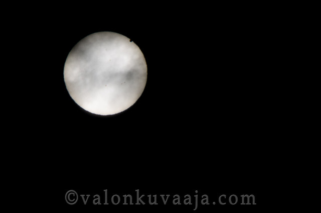 Transit of Venus over sun | Venuksen ylikulku auringosta 2012