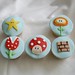 Super Mario themed cupcakes