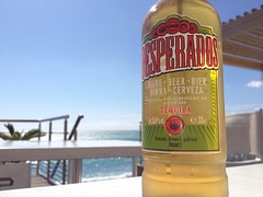 A few years back. Sipping on an ice cold Desperados under the hot sun in Cagnes-sur-Mer, France. It was a good day. Desperados Beer Tequilla Cagnes Sur Mer Côte D'Azur Riviera Beachwalk France