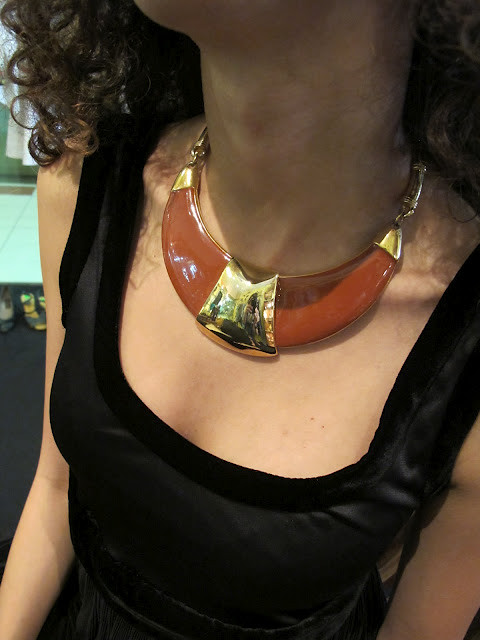  Awesome choker: A highly collectible 1980s piece by Alexis Kirk.