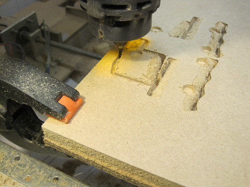 Routing the handles