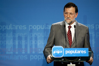 Mariano Rajoy en rueda de prensa
