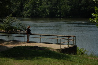 Glynda at the Broad River
