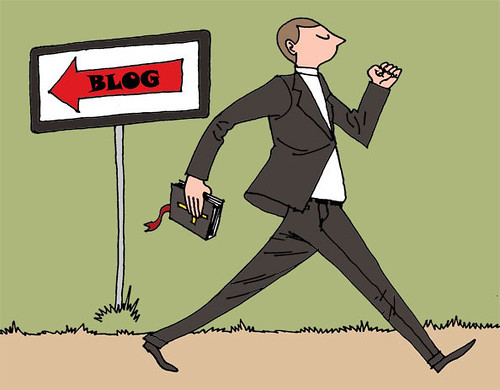 Walking away from Blog