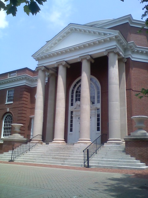 Front of Trinkle Hall