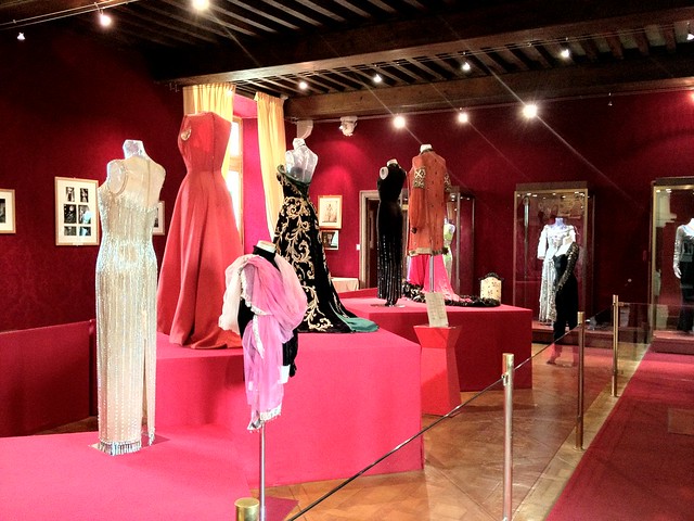 Josephine Baker's dresses at Chateau Milandes
