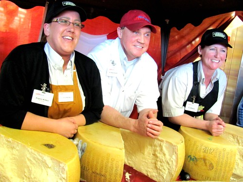 Witness History of the Breaking! PC Guinness World Record Simultaneous Cheese Wheel Cracking.