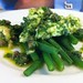 anguilla con fagiolini e green sauce
