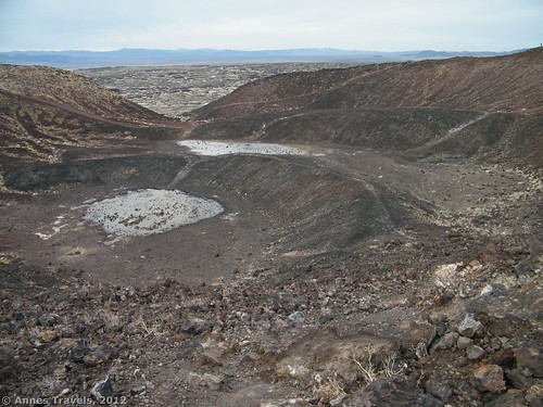 Caldera of Amboy Crater, Amboy Crater National National Landmark, California