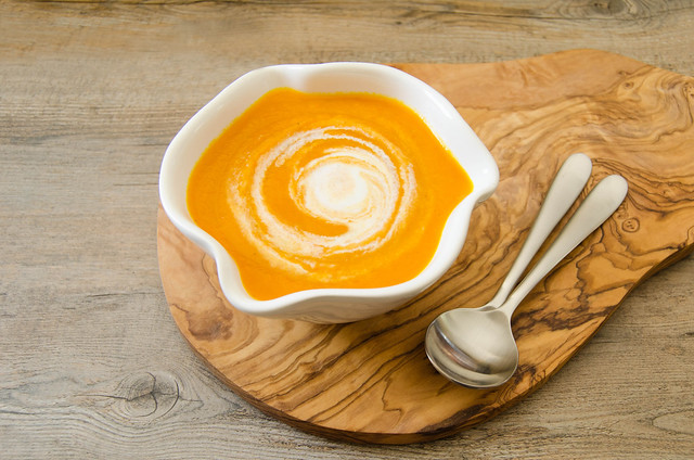 Spiced Carrot and Ginger Soup