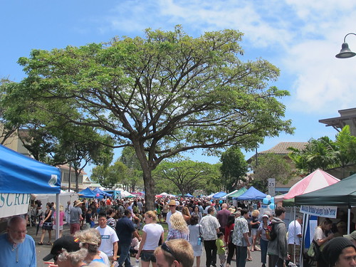 Street fair, downtown Kailua