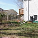 Garden facing southwest. Lots of cleanup to do!