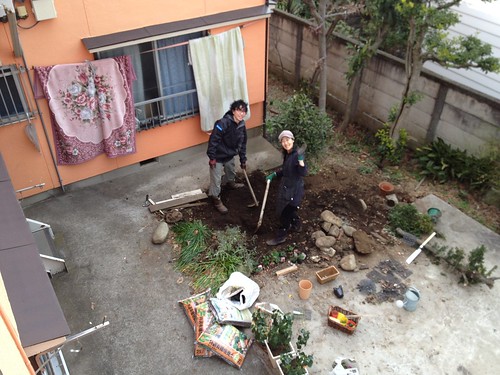 Making a garden with owner 2
