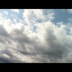 【写真】もう一枚、今朝の空。 #雲