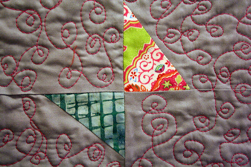 Farfalle Baby Quilt detail