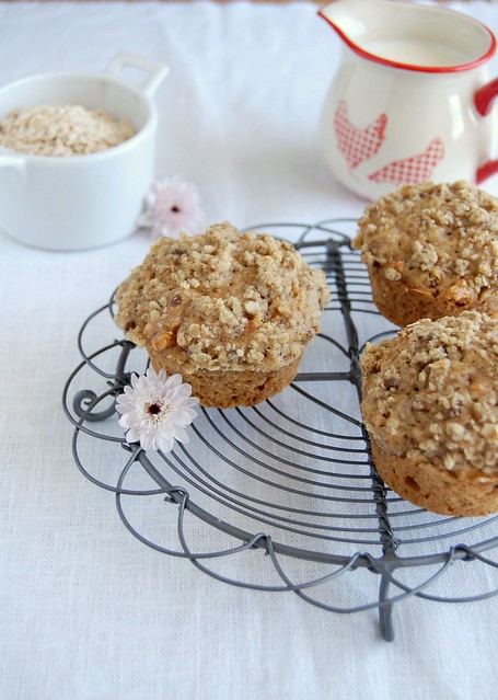 Carrot muffins (with spelt flour)