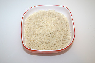 07 - Zutat Basmatireis / Ingredient rice